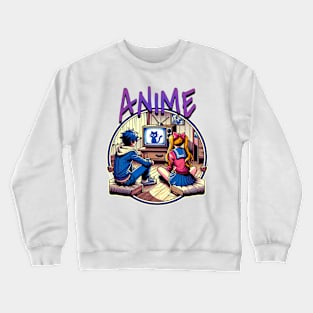 Anime Couple Crewneck Sweatshirt